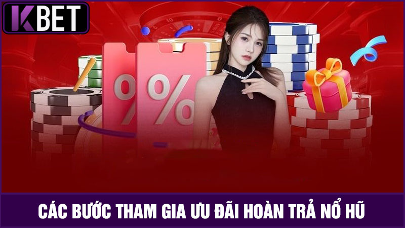 Các bước tham gia hoàn trả nổ hũ KBET